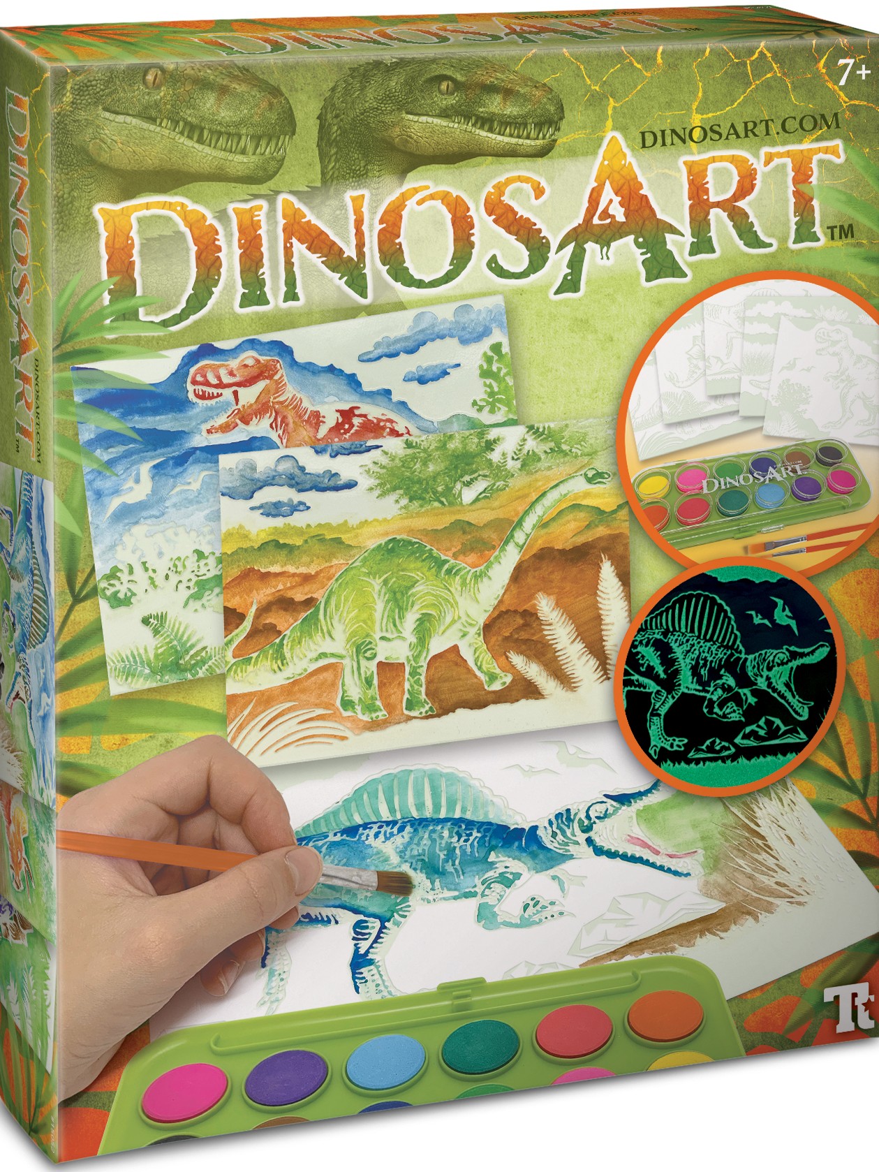 Boîte du bricolage DinosArt - Aquarelle magique