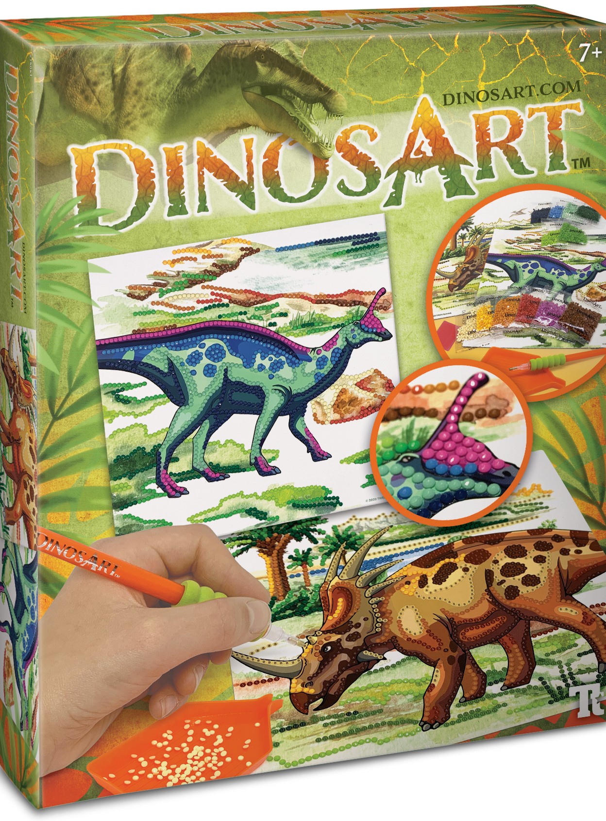 DinosArt – Strass par numéro
