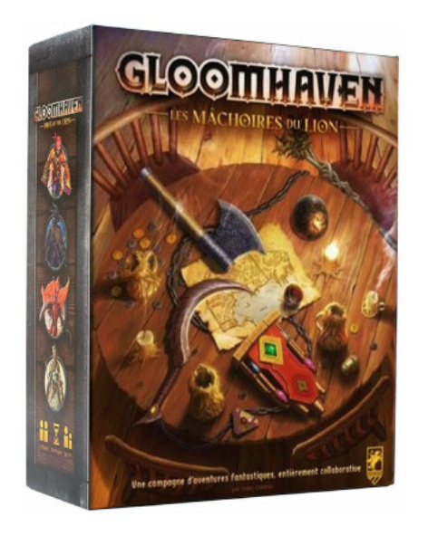 Boîte du jeu Gloomhaven: Les mâchoires du lion (VF)