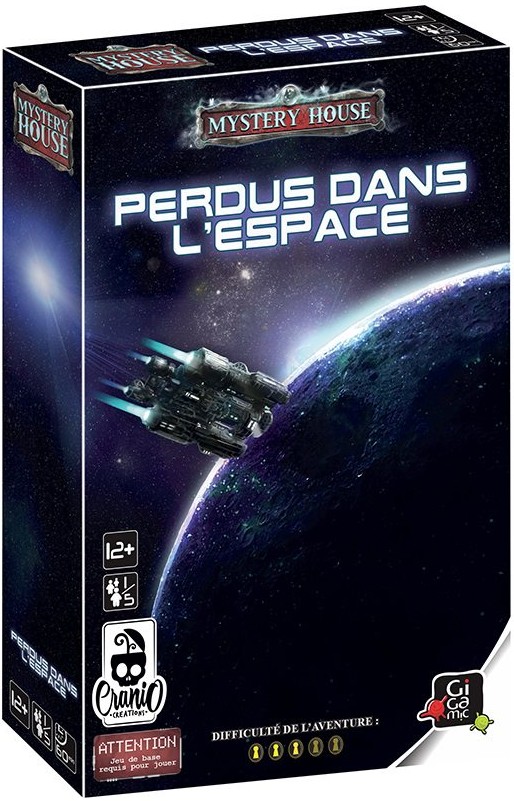 Boîte du jeu Mystery House - Perdus dans l'espace (ext)