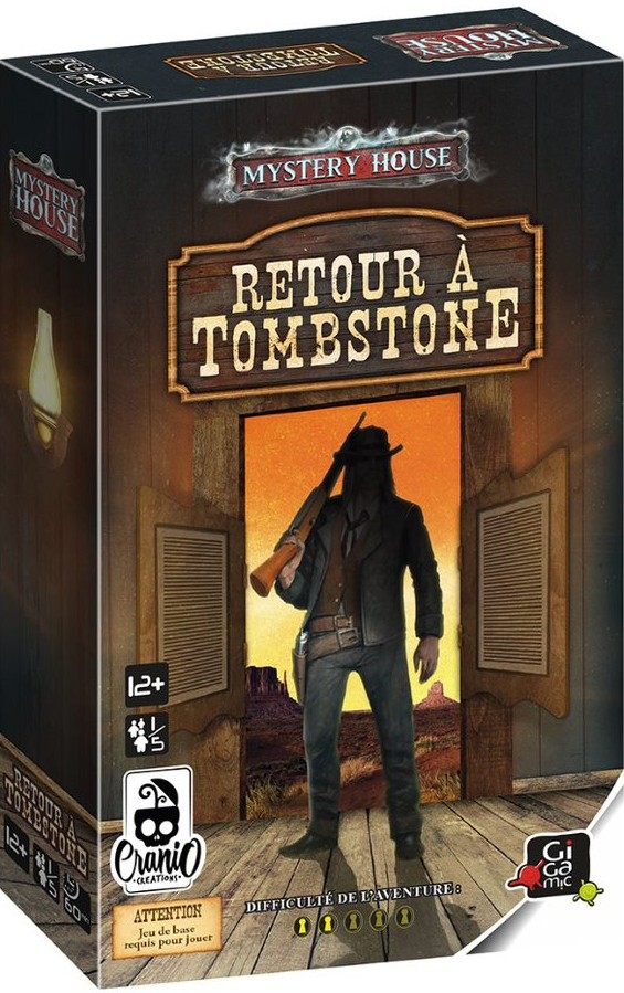 Boîte du jeu Mystery House - Retour à Tombstone (ext)