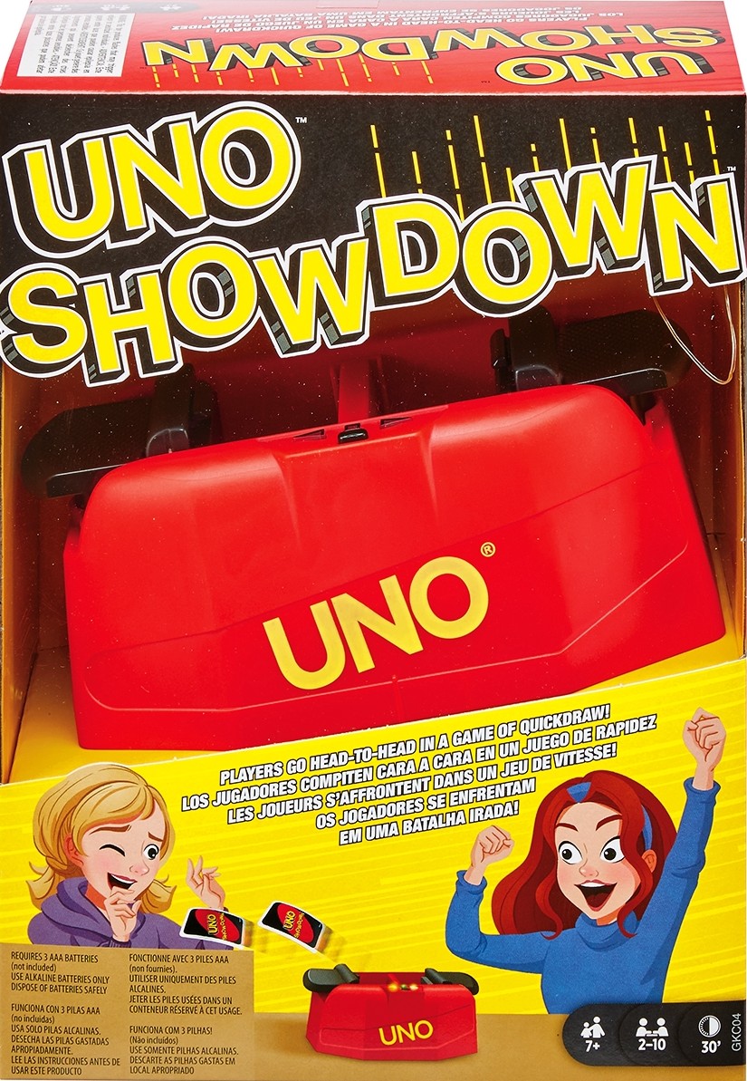 Boîte du jeu Uno - Showdown (VF)