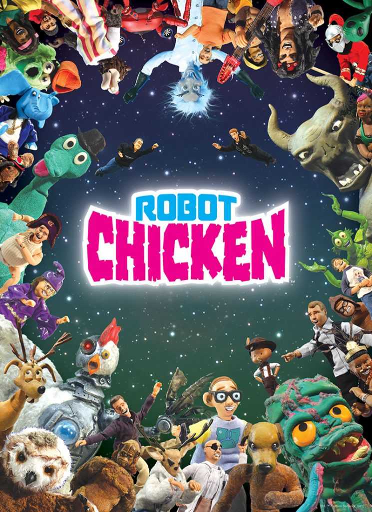 Boîte du casse-tête Robot Chicken (1000 pièces) - USAopoly