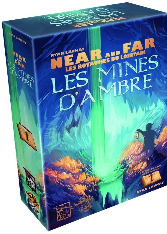 Boîte du jeu Near and Far: Les Royaumes du lointain - Les mines d'Ambre (ext)