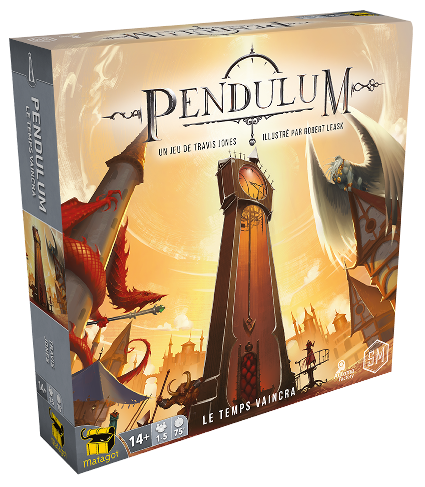 Boîte du jeu Pendulum - Le temps vaincra