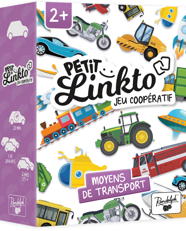 Boîte du jeu Petit Linkto : Moyens de transport