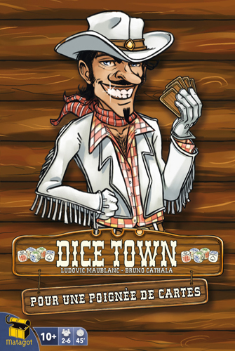 Boîte du jeu Dice Town - Pour une poignée de cartes (ext) (VF)