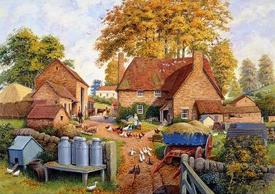 Autumn at the farm (1000 pièces) – Falcon