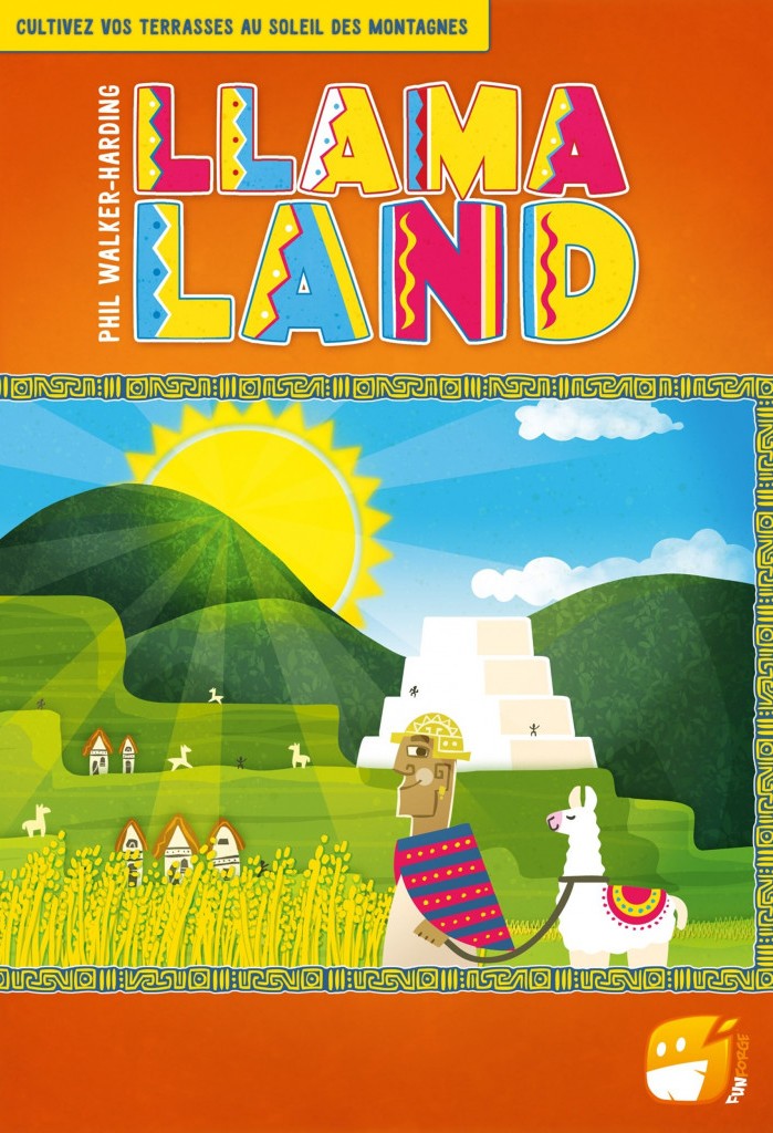Boîte du jeu Llama Land (VF)