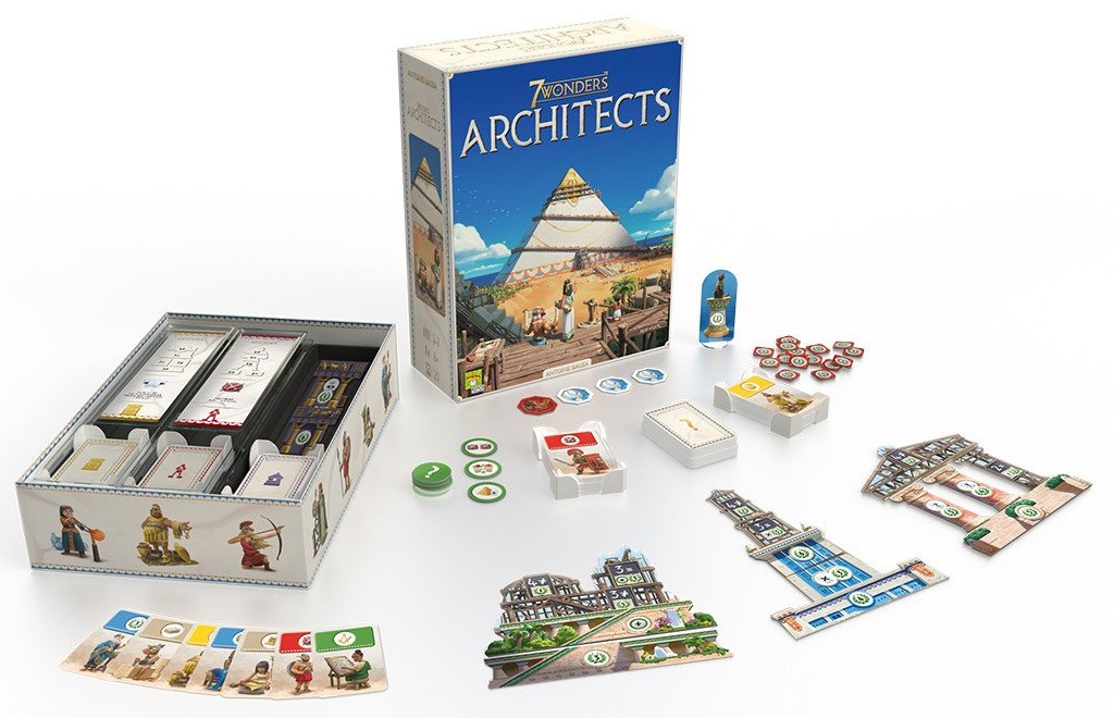 Présentation du jeu 7 Wonders - Architects (VF)