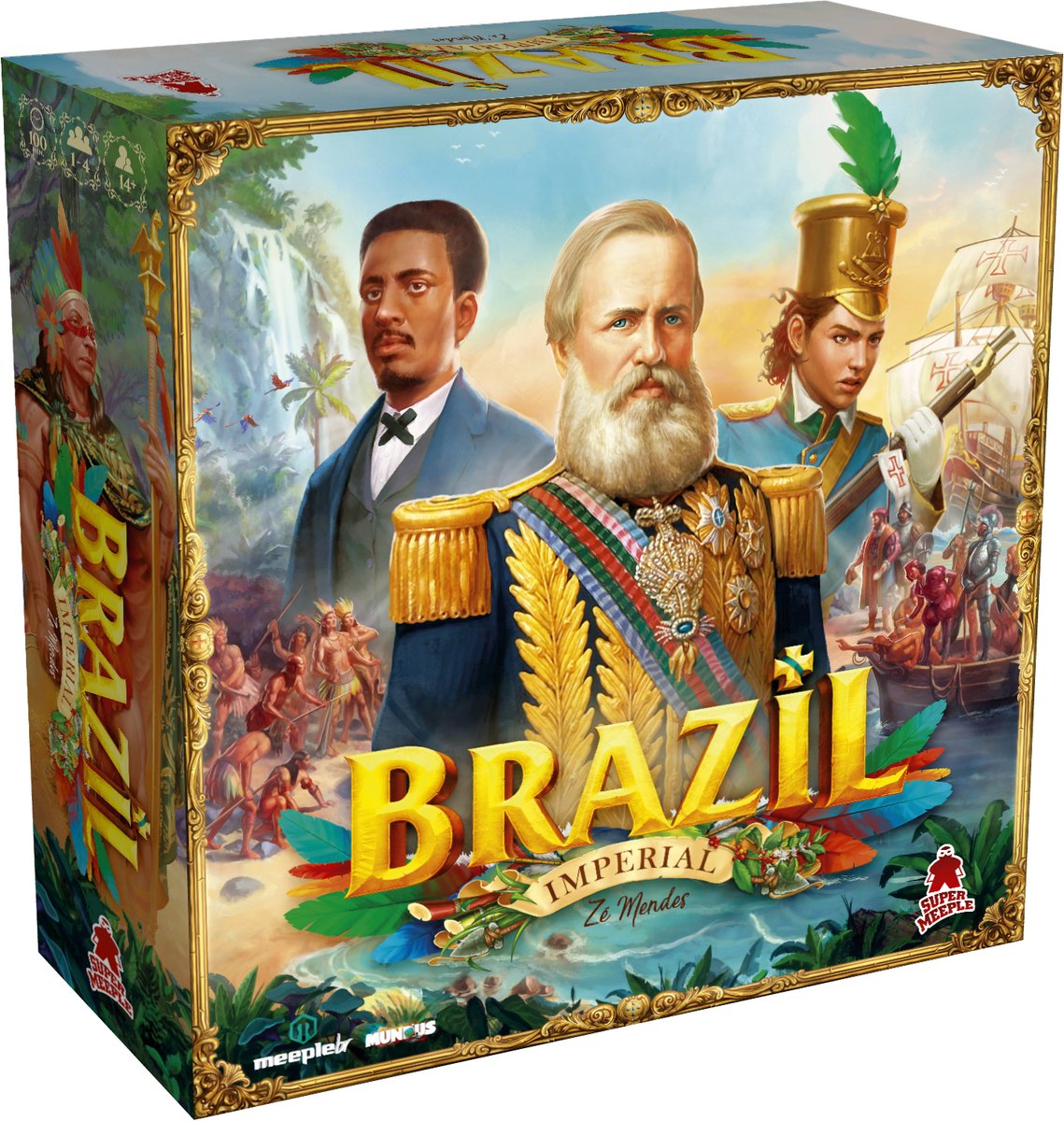 Boîte du jeu Brazil Imperial (VF)