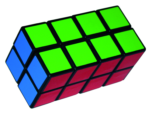 Présentation du jeu Cube Rubik's 2x2x4