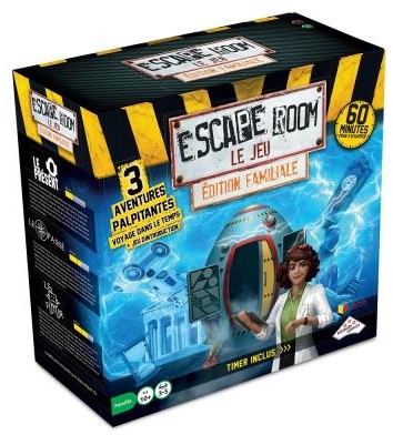 Boîte du jeu Escape Room: Le Jeu - Édition familiale - Voyage dans le temps