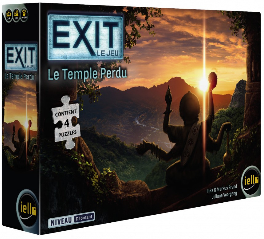 Boîte du jeu Exit Puzzle - Le Temple Perdu