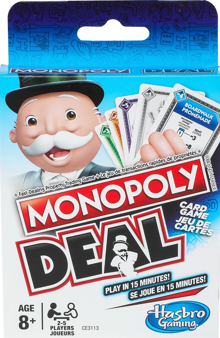 Boîte du jeu Jeu de Cartes Monopoly Deal (ML)
