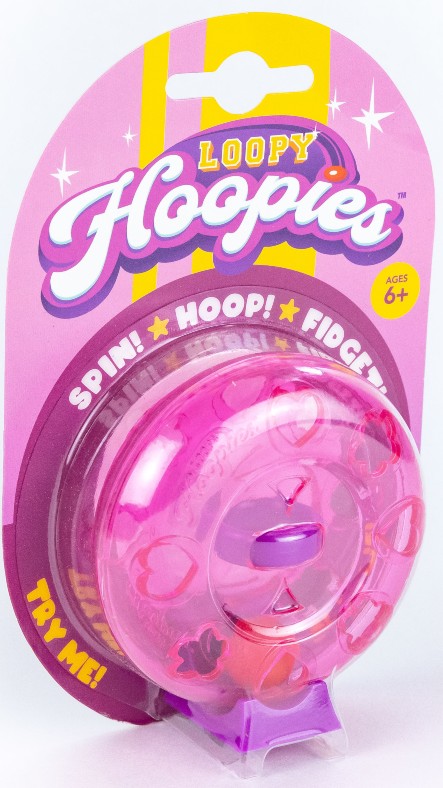 Boîte du jeu Loopy Hoopie - Rose