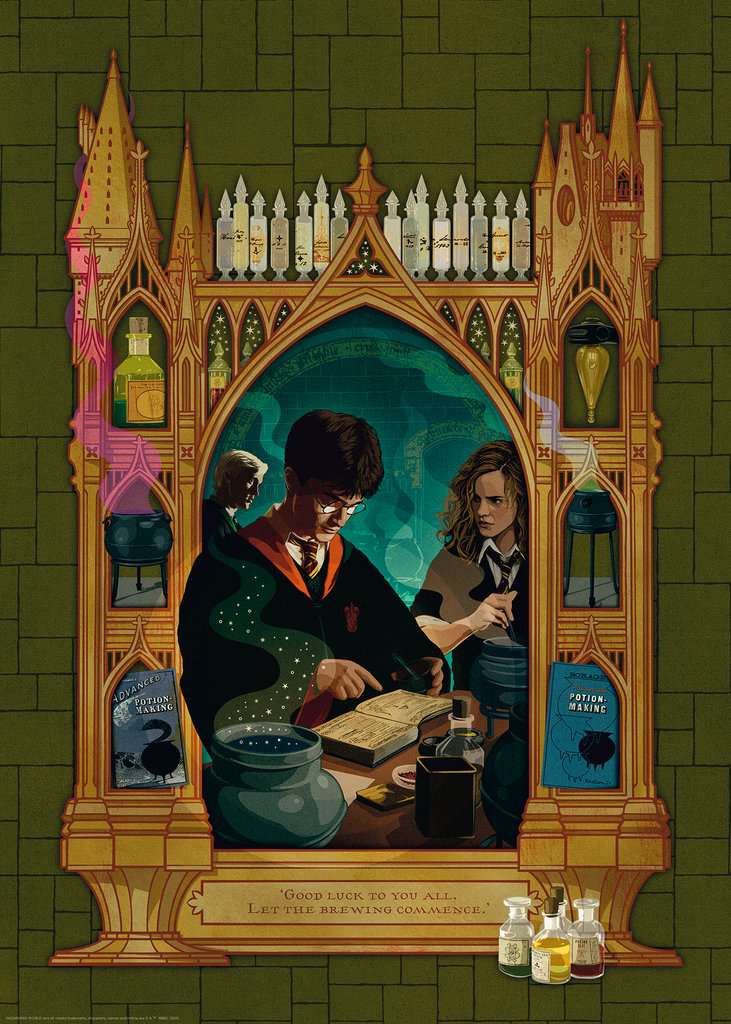 Boîte du casse-tête Harry Potter et le Prince de sang-Mêlé (1000 pièces) - Ravensburger