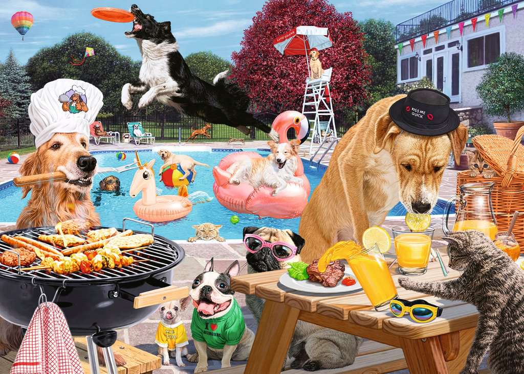 La journée du chien (1000 pièces) – Ravensburger
