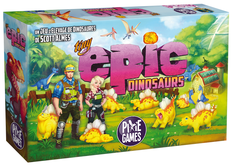 Boîte du jeu Tiny Epic Dinosaurs (VF)