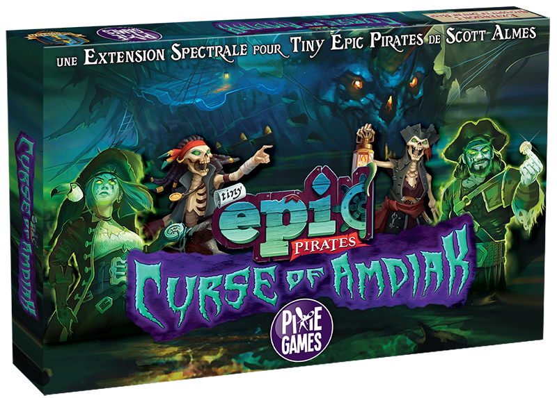 Boîte du jeu Tiny Epic Pirates - Curse of Amdiak (ext) (VF)