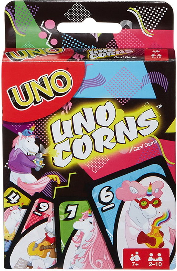 Boîte du jeu Uno-Corns (ML)