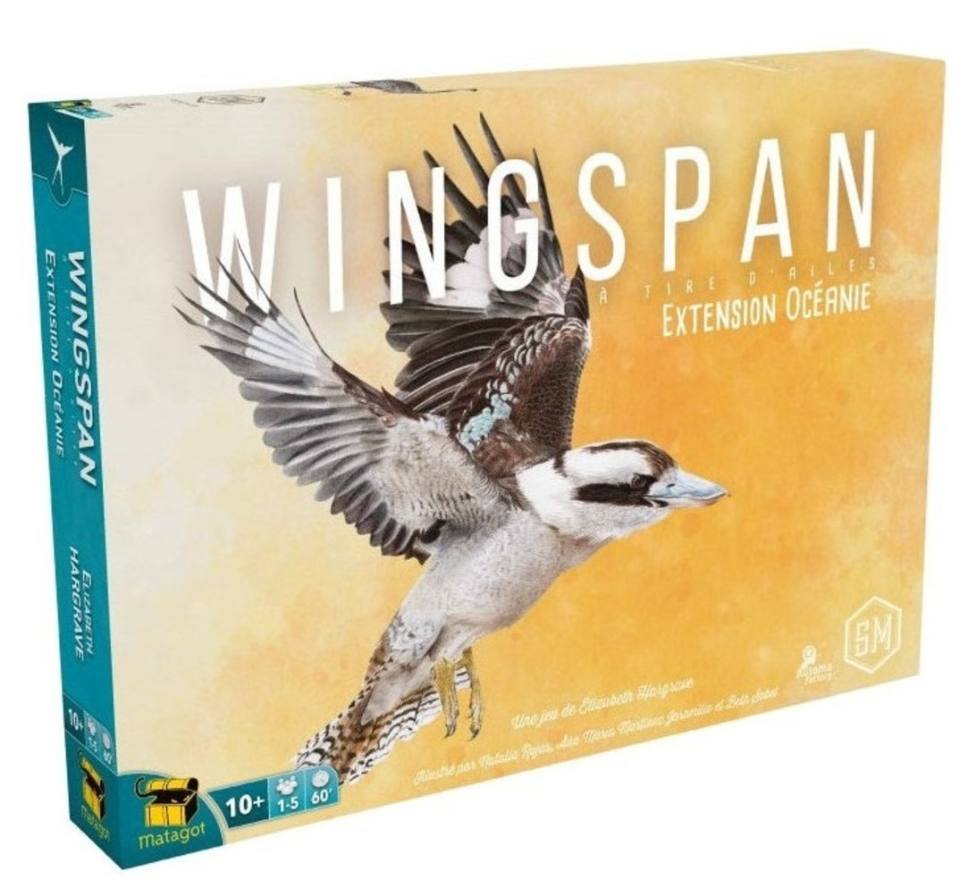 Boîte du jeu Wingspan extension Océanie