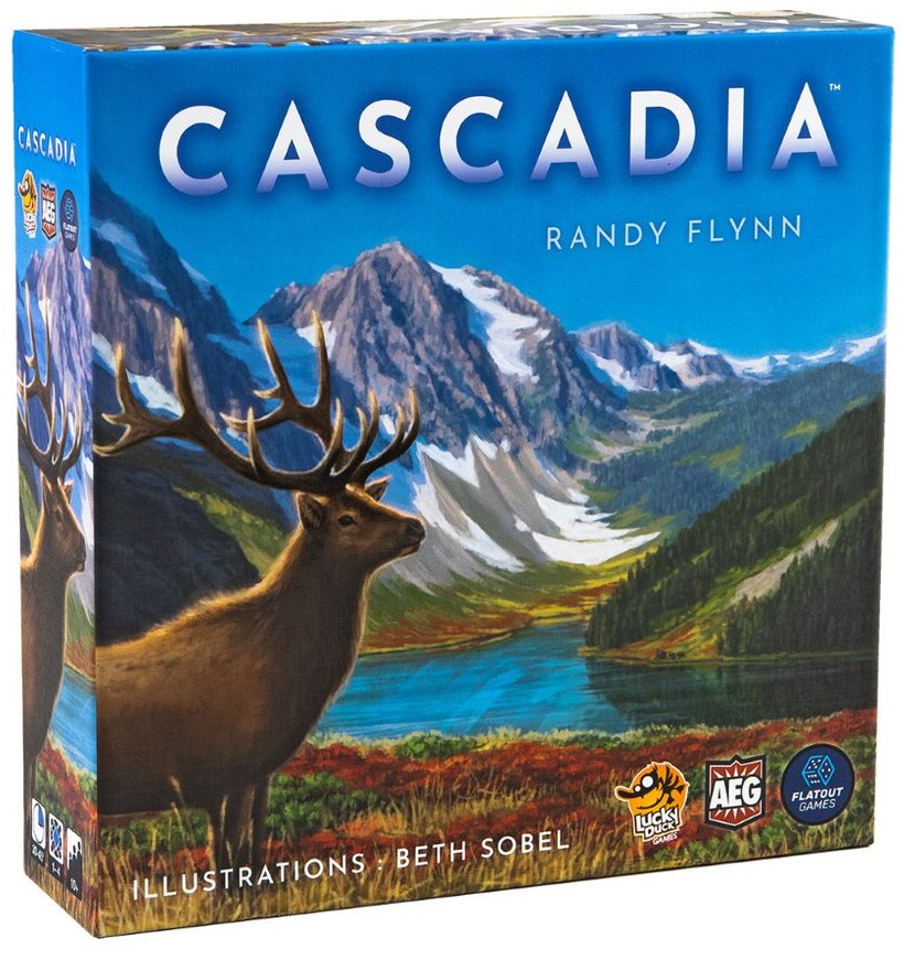Boîte du jeu Cascadia (VF)