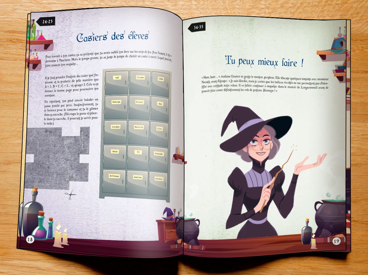 Présentation du jeu Escape Quest Kids 2 - Mystère l'école des sorciers