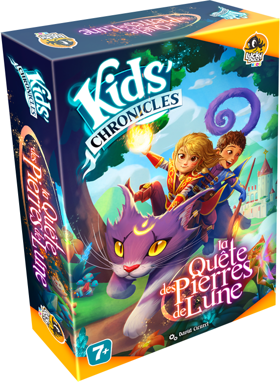 Boîte du jeu Kids Chronicles - La Quête des Pierres de Lune