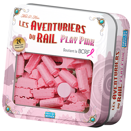 Boîte du jeu Les Aventuriers du rail: Play Pink