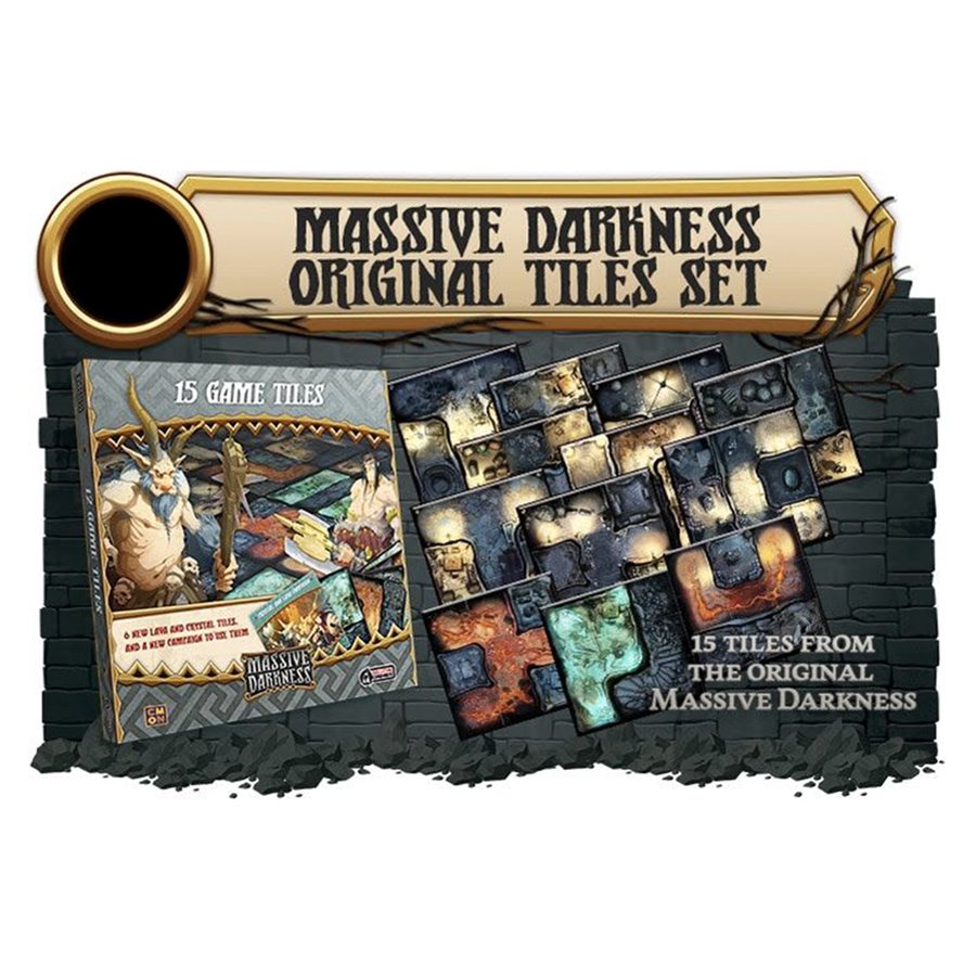 Boîte du jeu Massive Darkness - Original tiles set (ML)