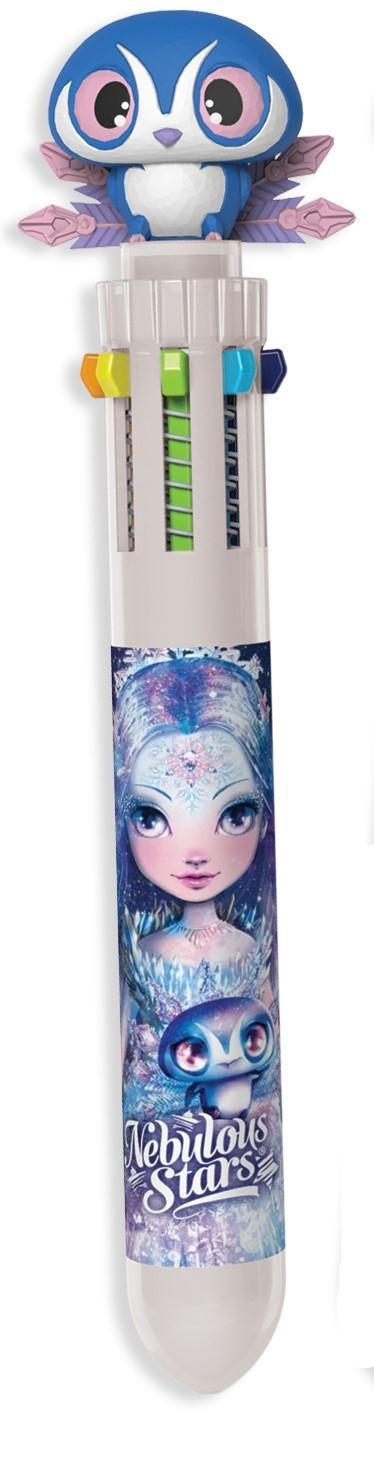 Nebulous Stars – Stylo-Bille à 10 couleurs – Blizzia