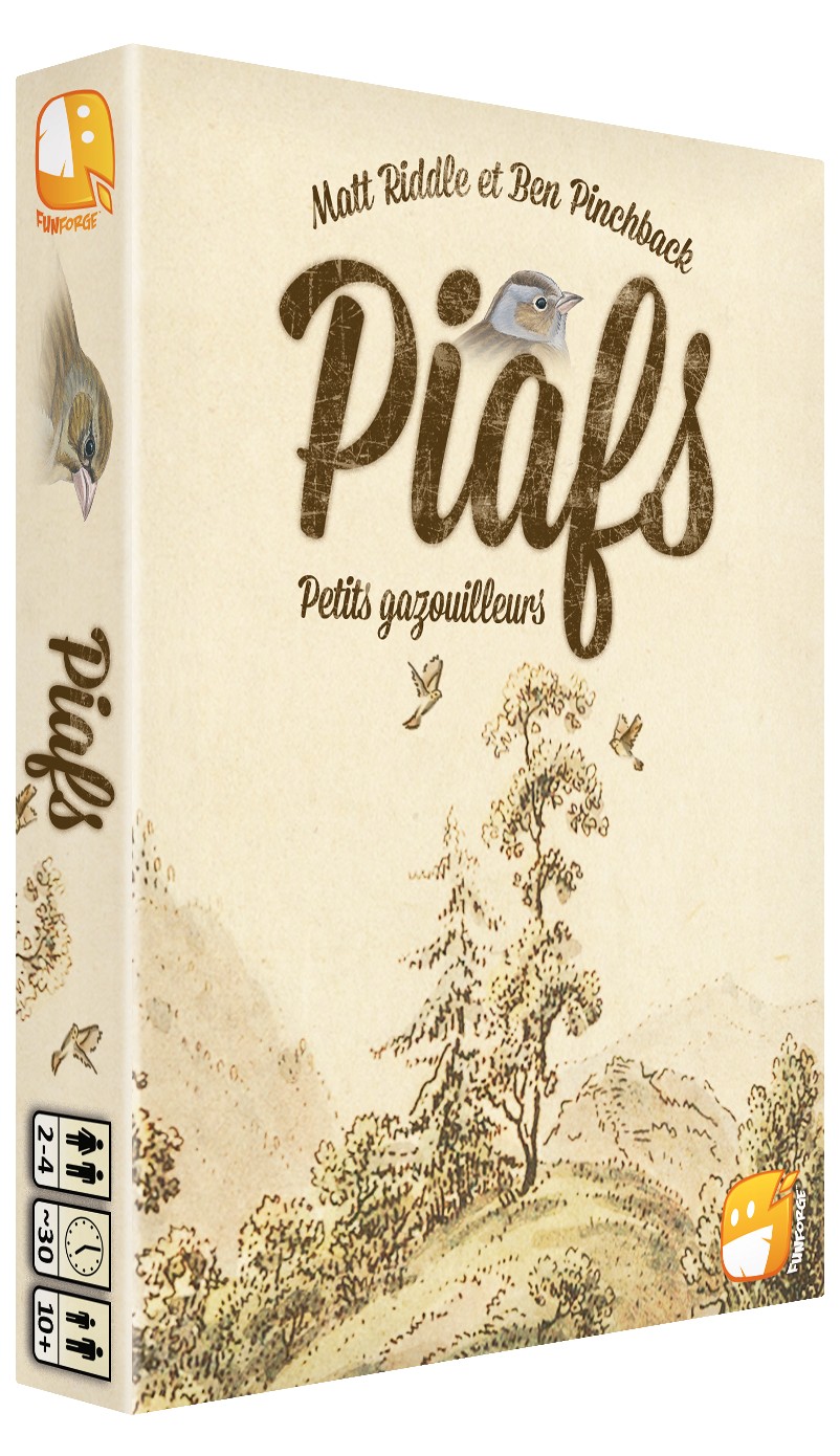 Boîte du jeu Piafs - Petits Gazouilleurs