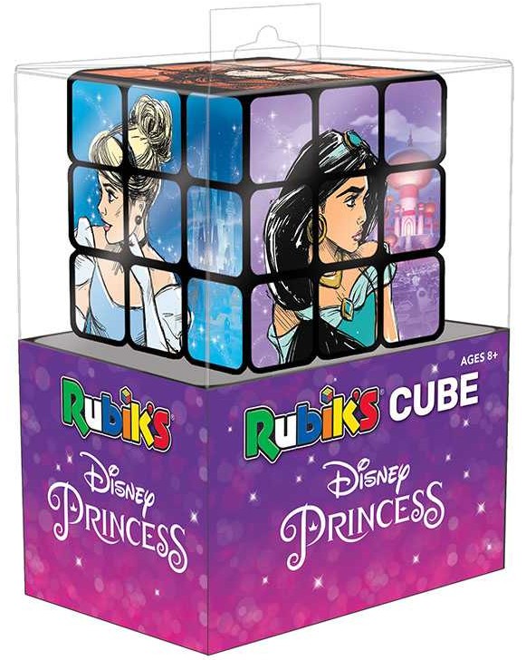 Boîte du jeu Rubik's Cubes: Disney Princess