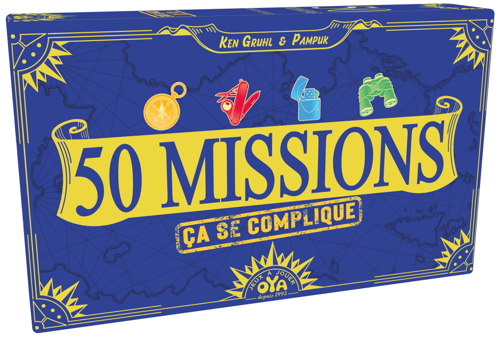 Boîte du jeu 50 missions - Ça se complique