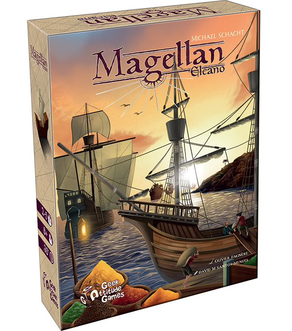 Boîte du jeu Magellan Elcano (ML)