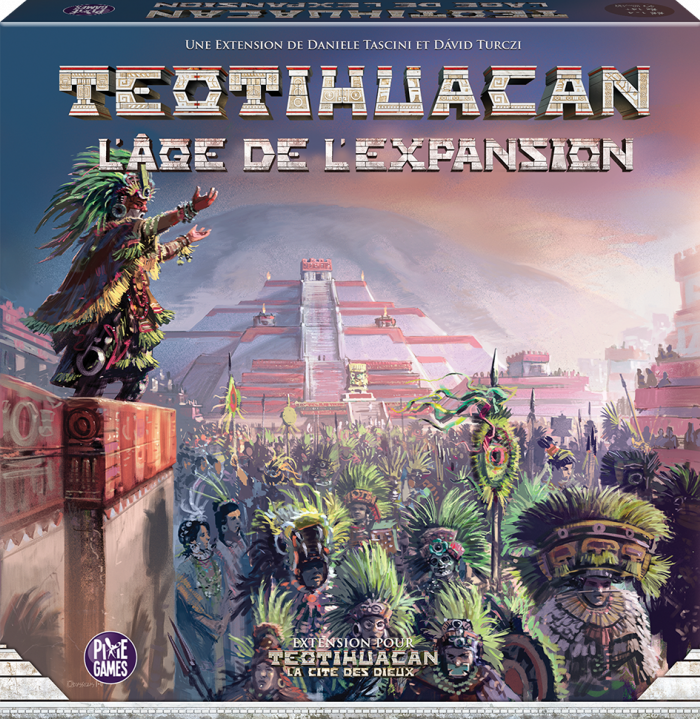 Boîte du jeu Teotihuacan : L'Âge de l'Expension (ext)