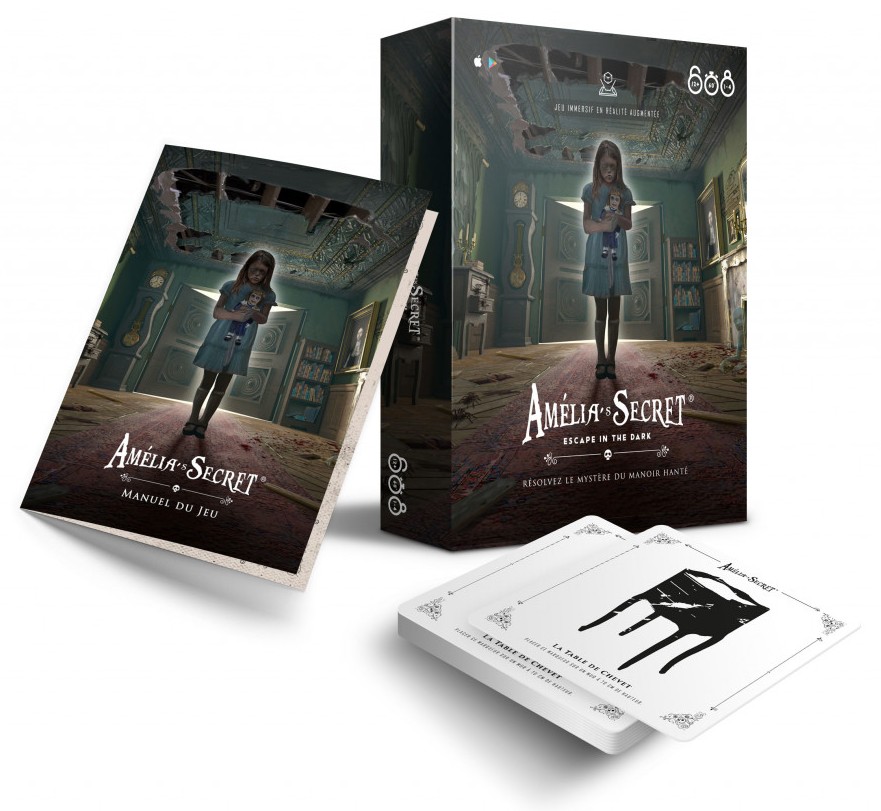 Présentation du jeu Amélia's Secret - Escape in the dark (VF)