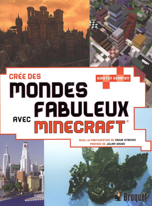 Boîte du jeu Crée des mondes fabuleux avec Minecraft