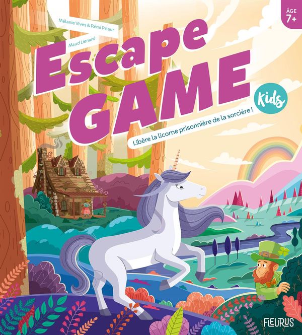 Boîte du jeu Escape Game Kids: Libère la licorne de la sorcière!