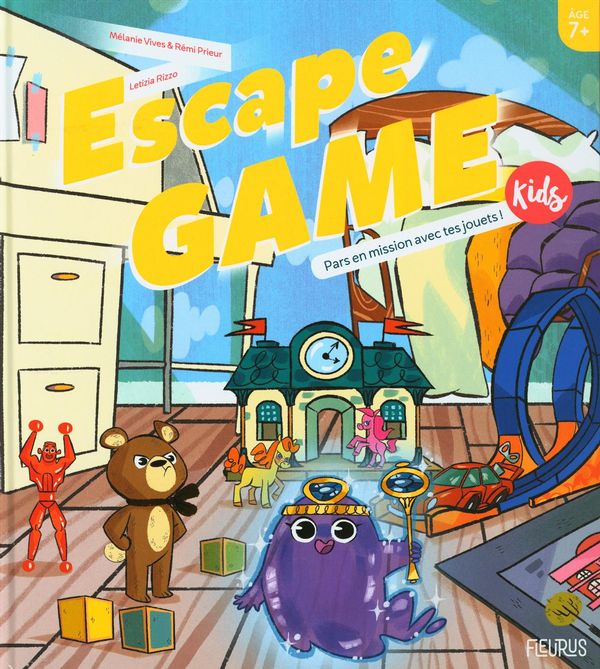 Boîte du jeu Escape Game Kids: Pars en mission avec tes jouets!