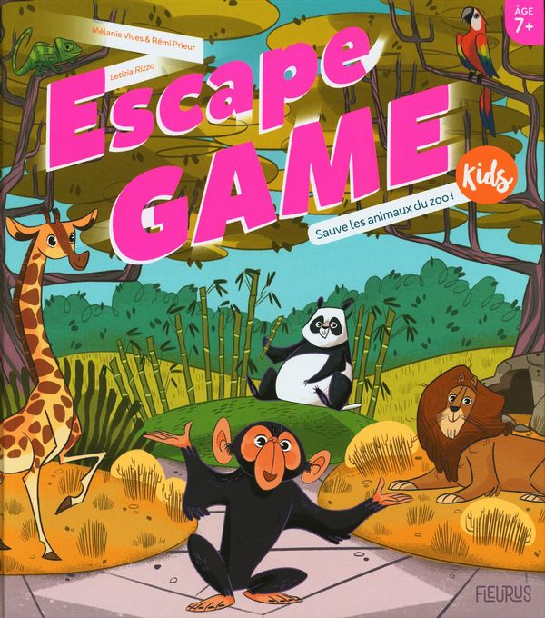 Boîte du jeu Escape Game Kids: Sauve les animaux du zoo!