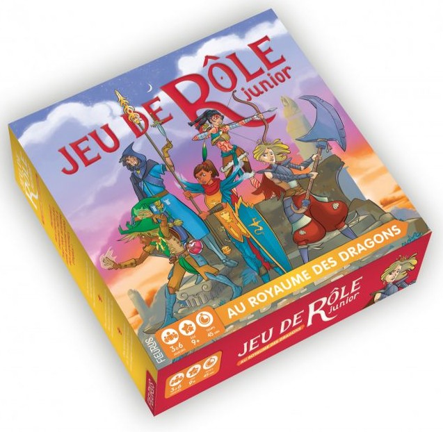 Boîte du jeu Jeux de Rôle Junior - Au Royaume des Dragons (version collector) - Coffret