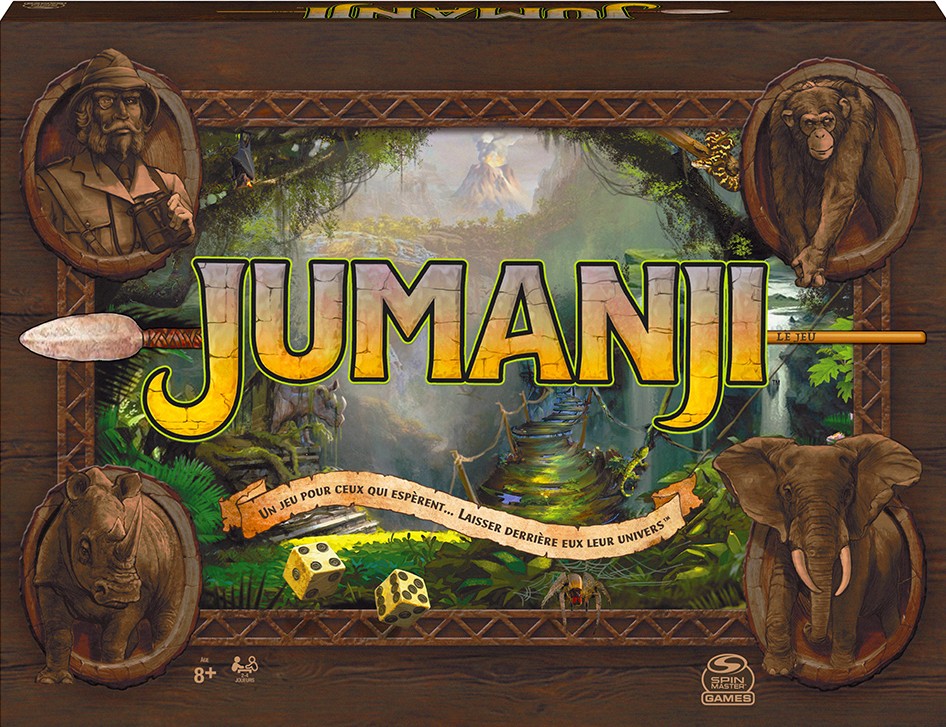 Boîte du jeu Jumanji - Le Jeu