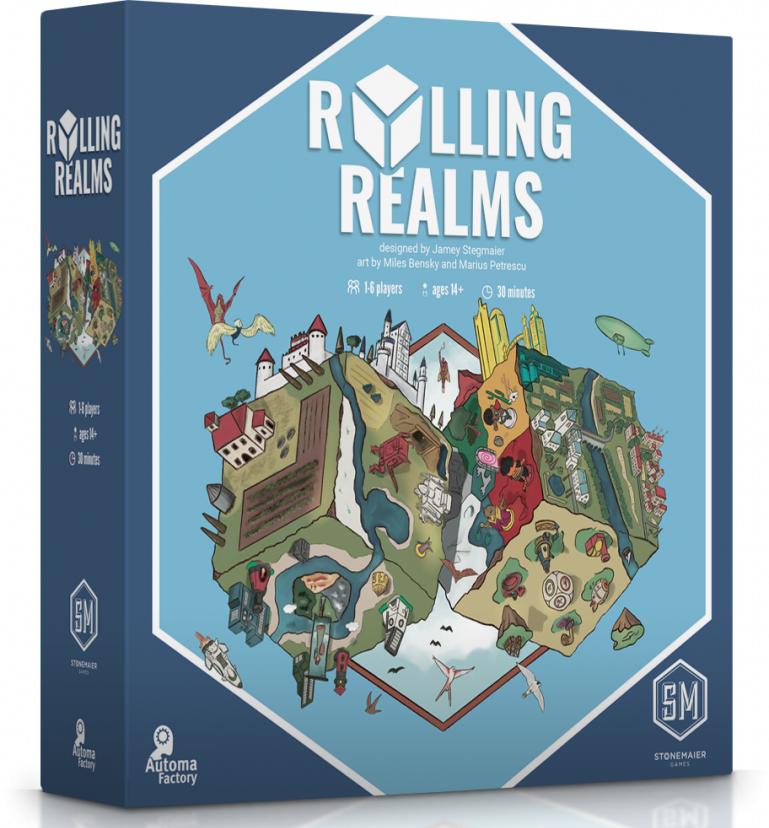 Boîte du jeu Rolling Realms (VF)