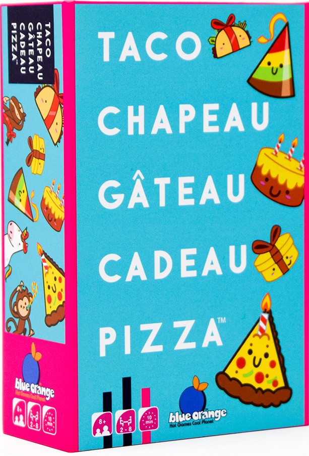 Boîte de jeu Taco Chapeau Gâteau Cadeau Pizza