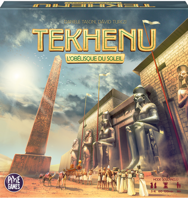 Boîte du jeu Tekhenu - L'Obélisque du soleil