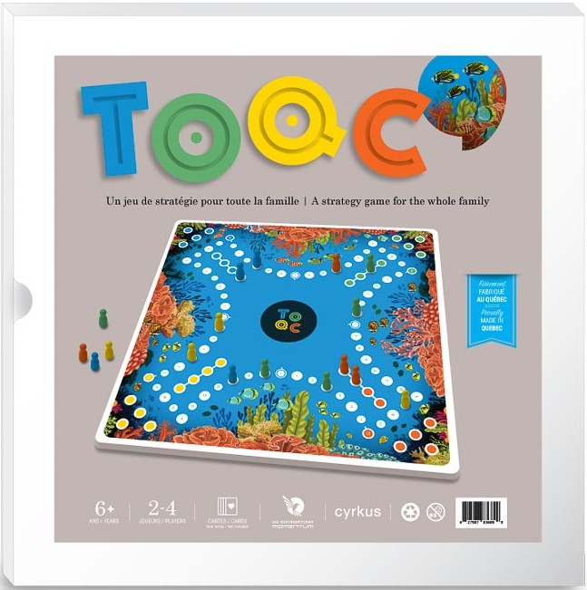 Boîte du jeu TOQC - Coraux