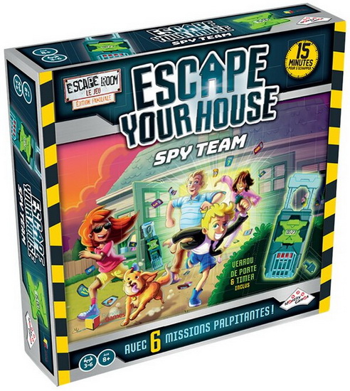 Boîte du jeu Escape Room: Le Jeu - Édition familiale - Escape Your House