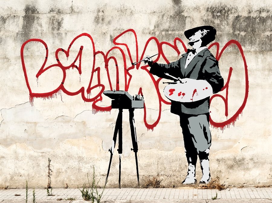 Boîte du casse-tête Graffiti Painter / Velasquez (1000 pièces) - Urban Art